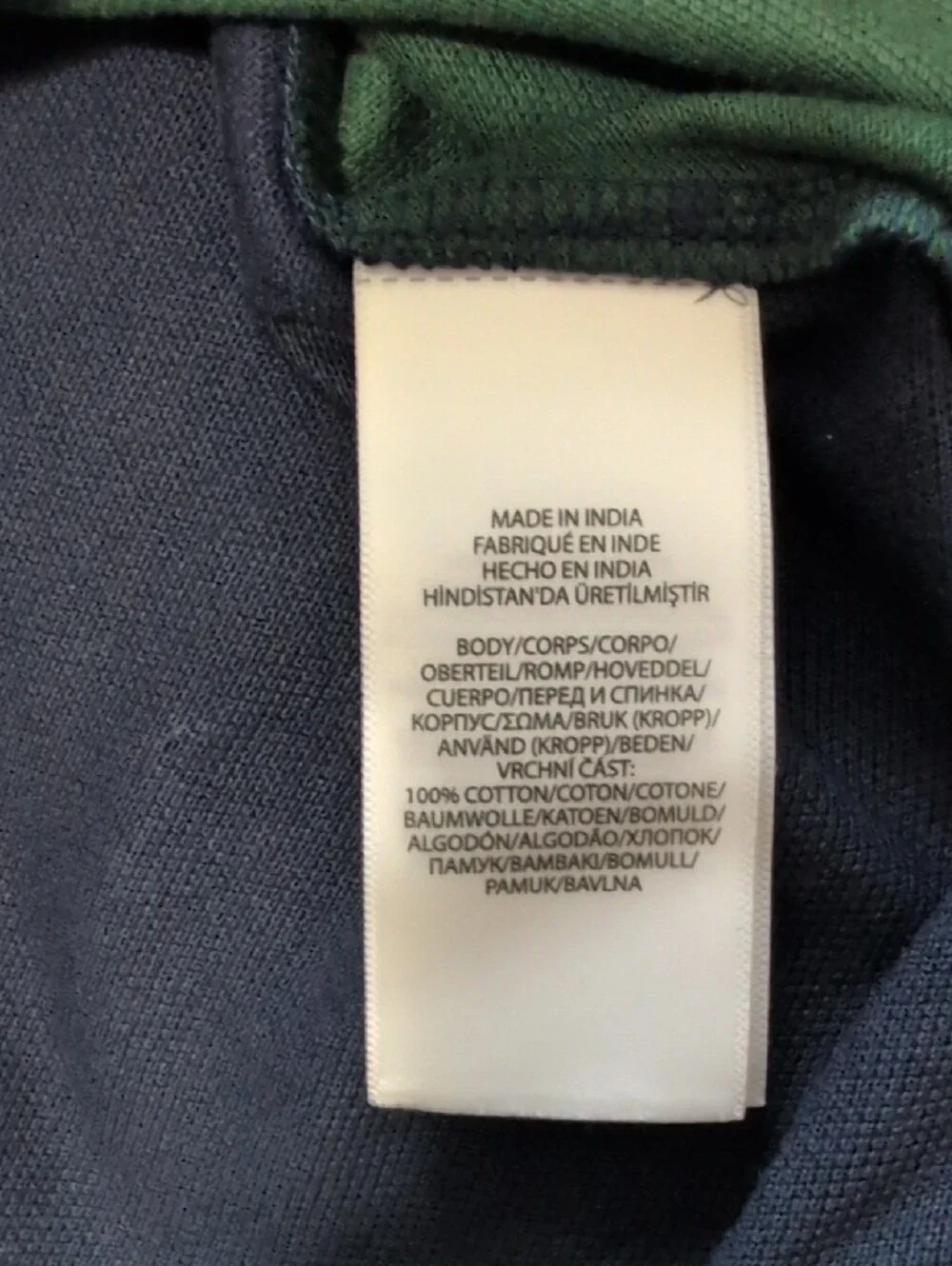 Polo by Ralph Lauren Classic Colorblock Green Polo Shirt